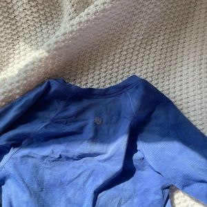 Lululemon tye dye swiftly long sleeve top